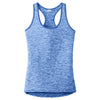 Sport-Tek Women's True Royal PosiCharge Electric Heather Racerback Tank