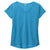 Sport-Tek Women's Pond Blue Heather PosiCharge Tri-Blend Wicking Dolman Tee