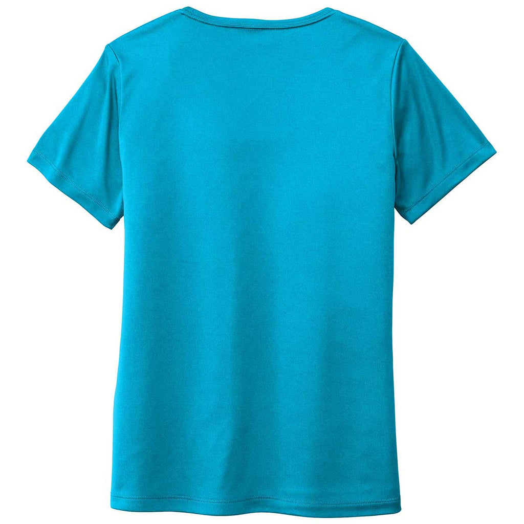 Sport-Tek Women's Sapphire Posi-UV Pro Scoop Neck Tee