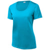 Sport-Tek Women's Sapphire Posi-UV Pro Scoop Neck Tee