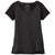 Sport-Tek Women's Black Heather/Black Endeavor Short Sleeve Tee