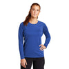 Sport-Tek Women's True Royal Long Sleeve Rashguard Tee