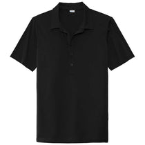 Sport-Tek Women's Black Posi-UV Pro Polo