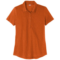 Sport-Tek Women's Texas Orange PosiCharge Strive Polo