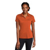 Sport-Tek Women's Texas Orange PosiCharge Strive Polo