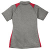 Sport-Tek Women's Vintage Heather/True Red Heather Colorblock Contender Polo