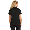 Sport-Tek Women's Black UV Micropique Polo