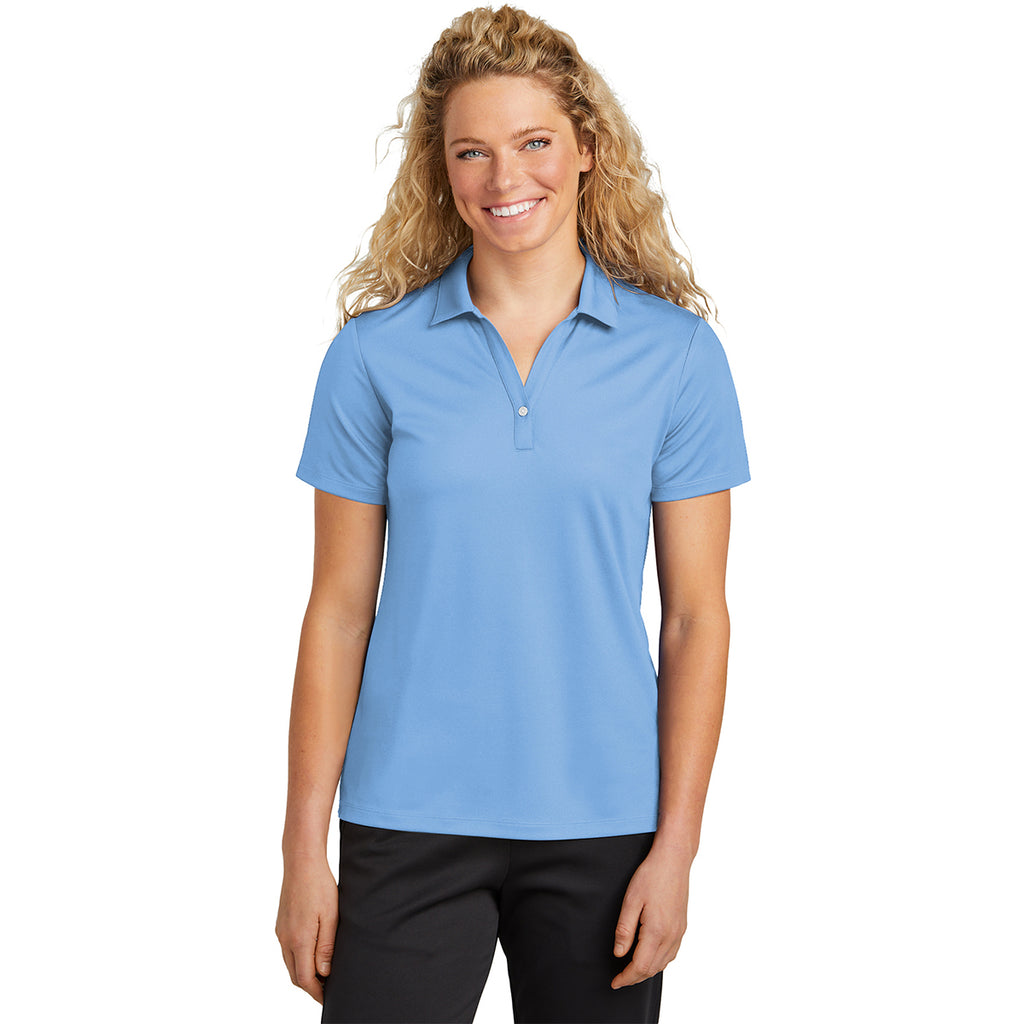 Sport-Tek Women's Carolina Blue UV Micropique Polo