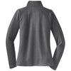 Sport-Tek Women's Charcoal Grey Heather Sport-Wick Stretch 1/4-Zip Pullover