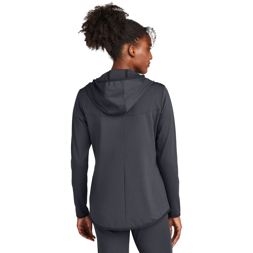 Sport-Tek Women's Graphite Circuit Hooded Full Zip