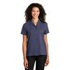 Port Authority Women's True Navy Short Sleeve Performance Staff Shirt