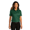 Port Authority Women's Dark Green Short Sleeve SuperPro React Twill Shirt