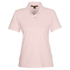 Harriton Women's Blush 6 oz. Ringspun Cotton Pique Short-Sleeve Polo