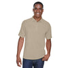 Harriton Men's Desert Khaki Tactical Performannce Polo