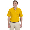 Harriton Men's Sunray Yellow 5.6 oz. Easy Blend Polo