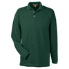 Harriton Men's Hunter 5.6 oz. Easy Blend Long-Sleeve Polo