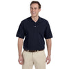 Harriton Men's Navy 5.6 oz. Tall Easy Blend Polo