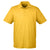 Harriton Men's Gold 4 oz. Polytech Polo