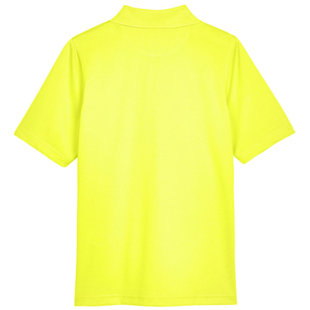 Harriton Women's Safety Yellow Advantage Snag Protection Plus Polo