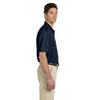 Harriton Men's Navy Micro-Pique Polo