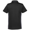 Harriton Women's Black/ Dark Charcoal Flash Snag Protection Plus Colorblock Polo