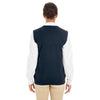 Harriton Women's Dark Navy Pilbloc V-Neck Sweater Vest