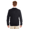 Harriton Men's Black Pilbloc V-Neck Sweater