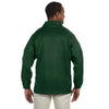 Harriton Men's Dark Green Nylon Staff Jacket