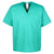 Harriton Men's Aqua Green Restore 4.9 oz. Scrub Top