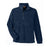 Harriton Men's Navy 8 oz. Quarter-Zip Fleece Pullover