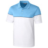 Cutter & Buck Men's Atlas/White Harrington Polo