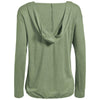 Expert Women's Meadow American Moca V-Neck Hoodie