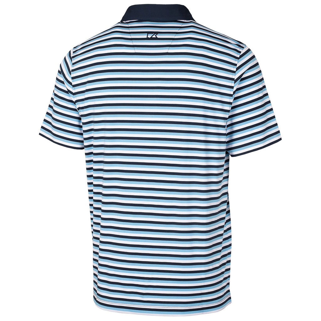 Cutter & Buck Men's Atlas Forge Polo Multi Strip