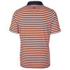 Cutter & Buck Men's College Orange Forge Polo Multi Strip