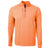 Cutter & Buck Men's College Orange Heather Adapt Eco Knit Heather Quarter Zip