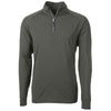 Cutter & Buck Men's Poplar Adapt Eco Knit Stretch Recycled Quarter Zip Pullover