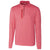 Cutter & Buck Men's Cardinal Red Stealth Half Zip