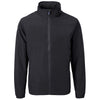 Cutter & Buck Men's Black Charter Eco Recycled Full Zip Jacket