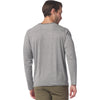 Glyder Men's Black Heather/White Stripe Salton Long Sleeve