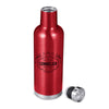 Primeline Red 25 oz. Alsace Vacuum Insulated Wine Bottle