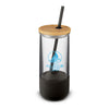 Primeline Black 20 oz. Vivify Straw Tumbler with Silicone Grip