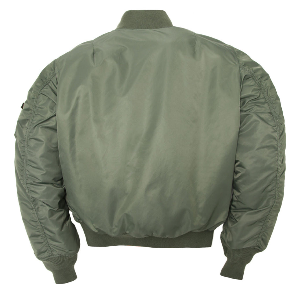 Alpha Industries Men's Sage Green MA-1 Flight Jacket