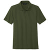 Mercer+Mettle Men's Townsend Green Stretch Heavyweight Pique Polo