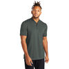 Mercer+Mettle Men's Anchor Grey Stretch Pique Henley