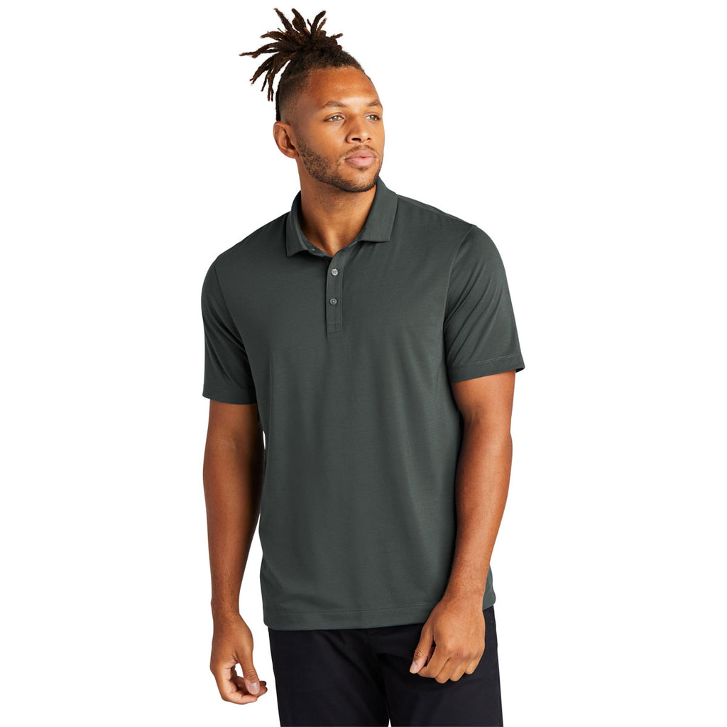 Mercer+Mettle Men's Anchor Grey Stretch Jersey Polo