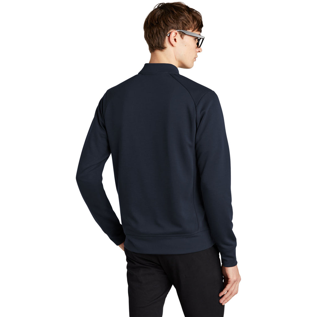 Mercer+Mettle Men's Night Navy Double-Knit Bomber