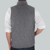 Zusa Men's Light Grey Heather Midtown Fleece Vest