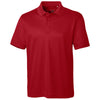 Clique Men's Cardinal Red S/S Ice Pique Polo