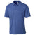 Clique Men's Blue Heather Charge Active Polo