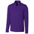 Clique Men's College Purple Ice Half Zip